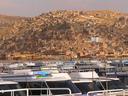 Boats in PunoÂ´s harbour.